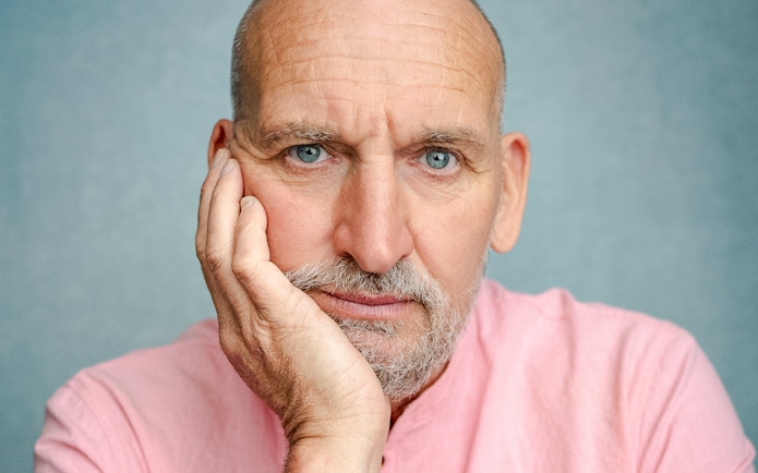 Portrait of Christopher Eccelston, narrator at the LUMINISCENCE Manchester 360° Immersive Show