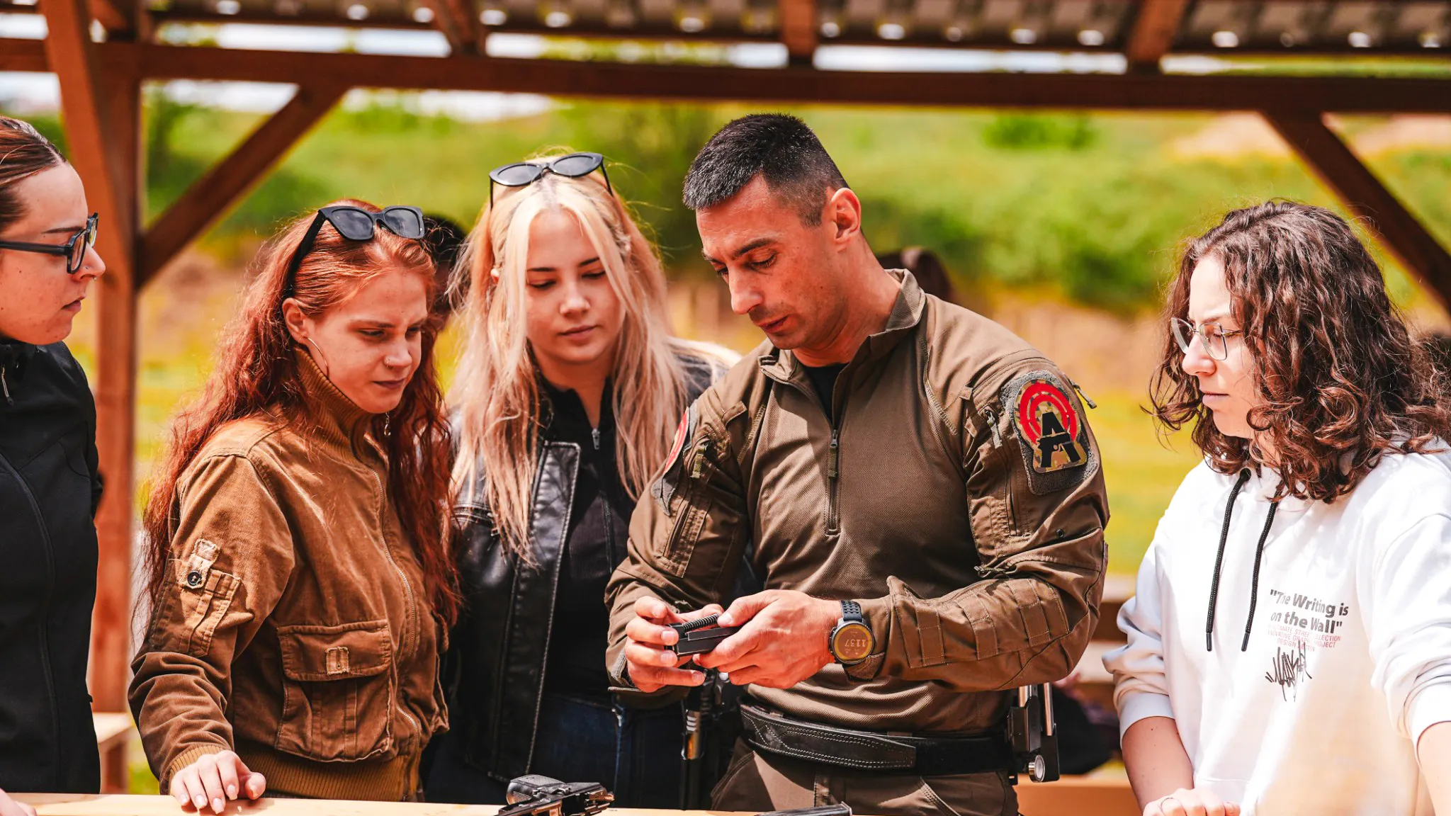 experiência no campo de tiro ao ar livre de belgrado-1