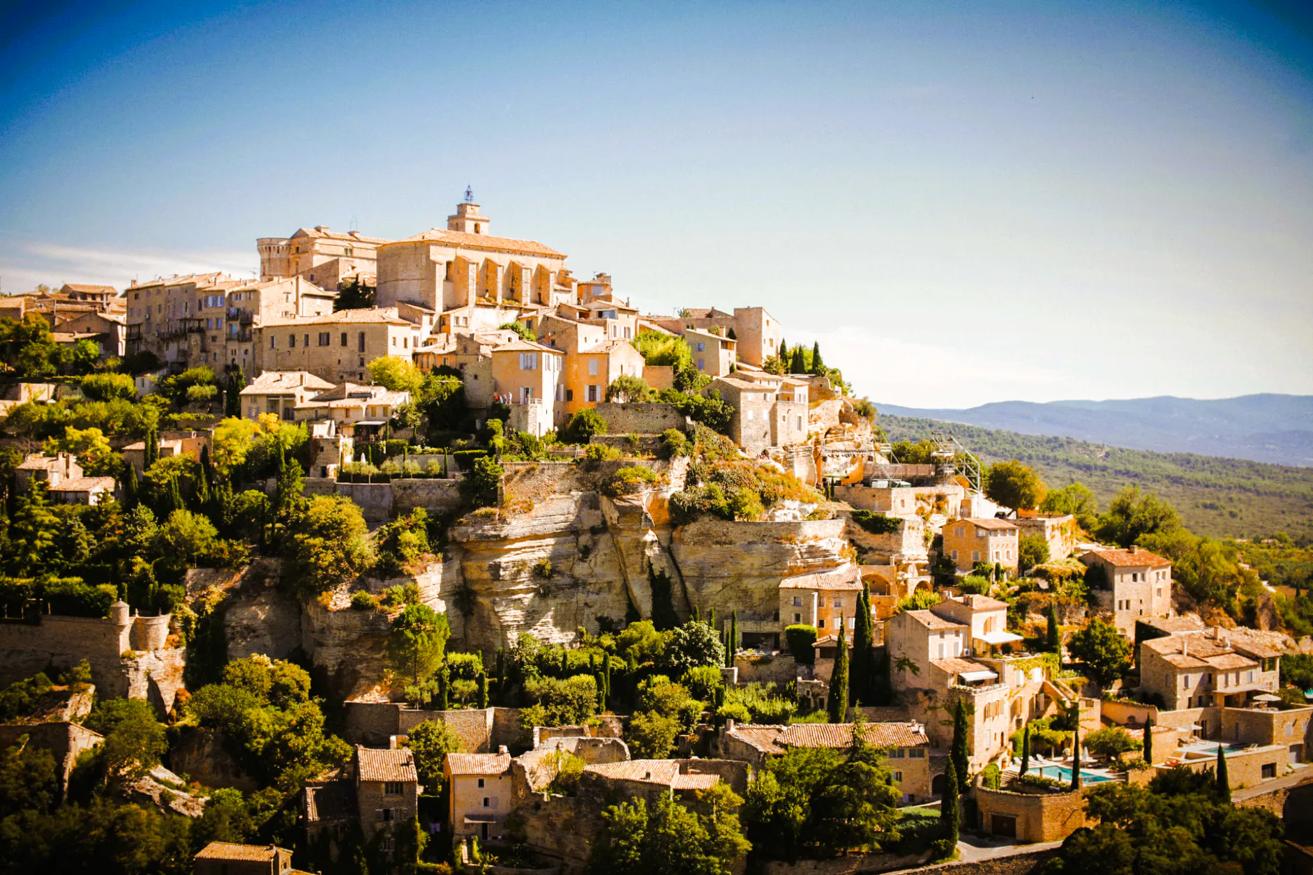 from avignon: gordes, roussillon & fontaine-de-vaucluse tour with ochre trail entry-1