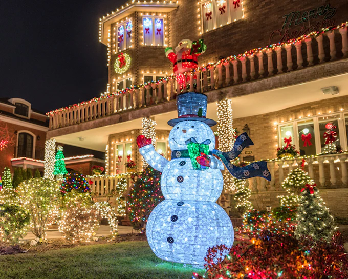 New York Dyker Heights Christmas Lights Bus Tour