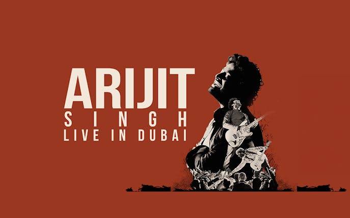 Arijit Singh performing live at Coca Cola Arena, Dubai.