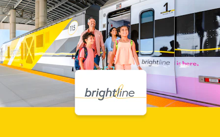 Miami to Orlando One-Way Brightline Train Ticket