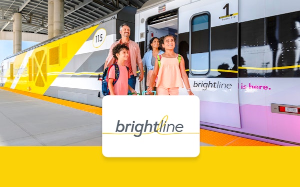 Miami to Orlando One-Way Brightline Train Ticket