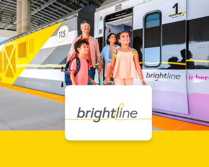 Miami to Orlando One-Way Brightline Train Ticket