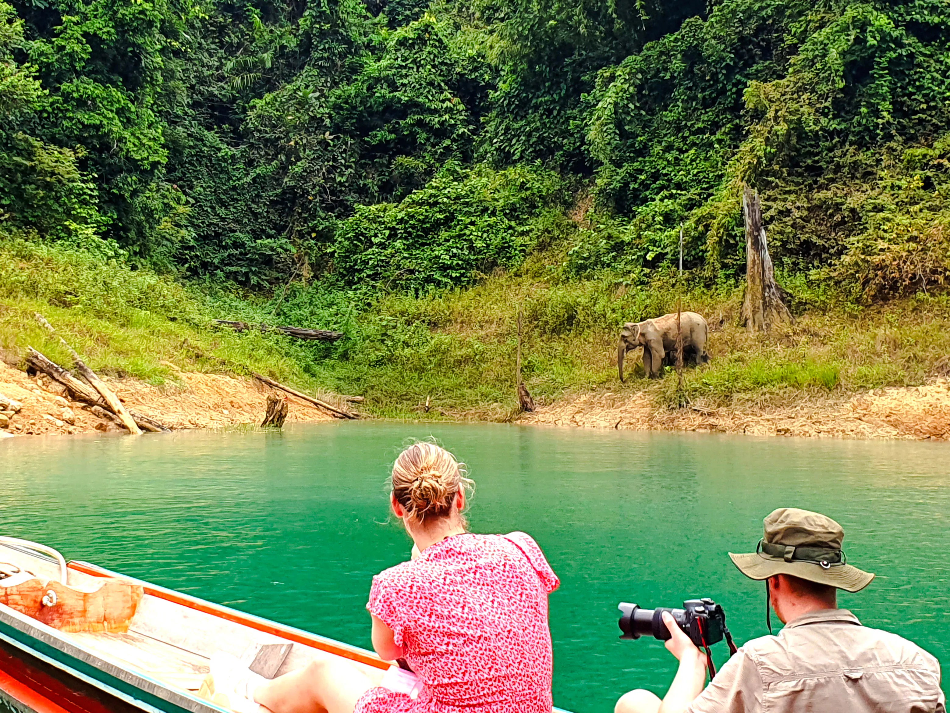 from phuket: cheow lan lake day trip with long-tail boat, diamond cave & kayaking-1