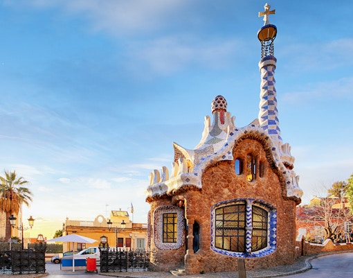 Park Guell near Casa Batloo