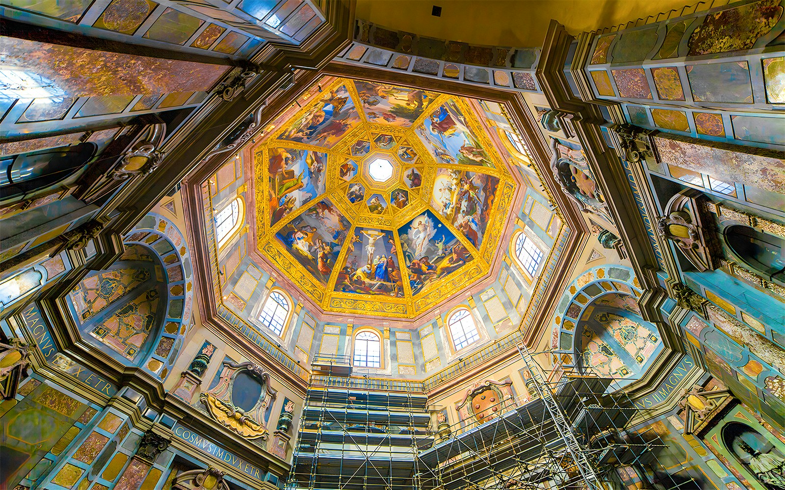 Opulent grand mausoleum