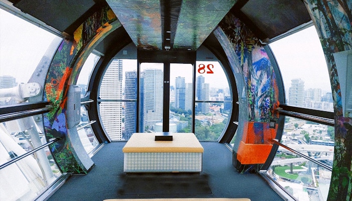 Time Capsule at Singapore Flyer
