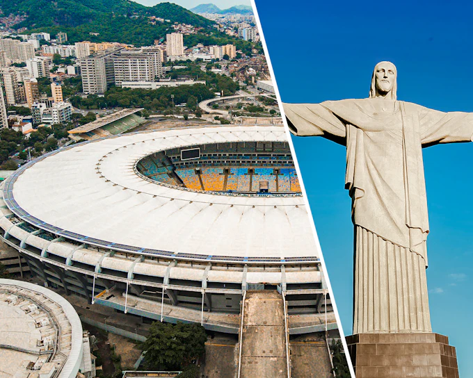 Combo: Maracanã Stadium + Christ the Redeemer by Train
