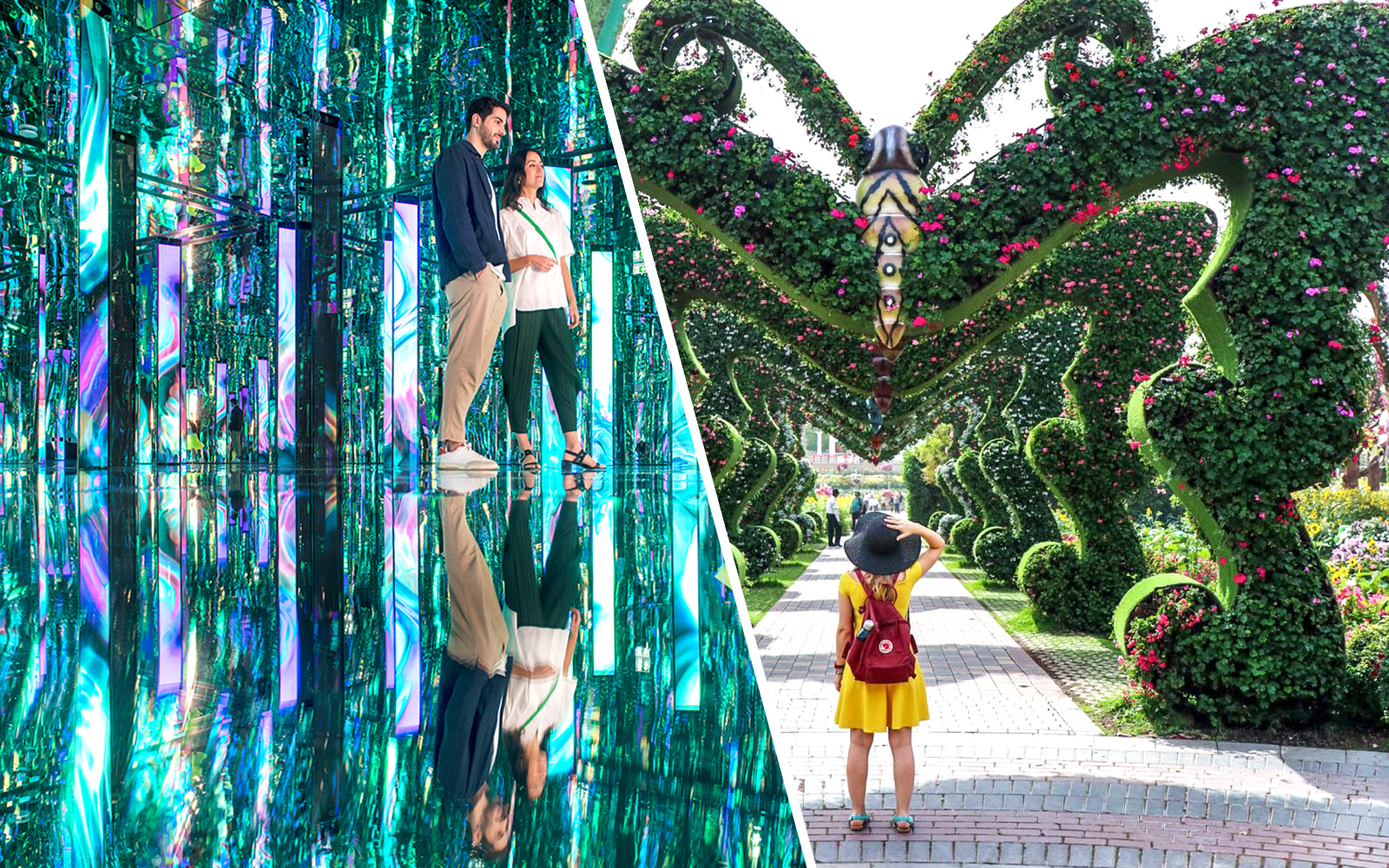 Combo (Save 20%): Tickets to AYA Universe + Dubai Miracle Garden Skip-the-Line Tickets