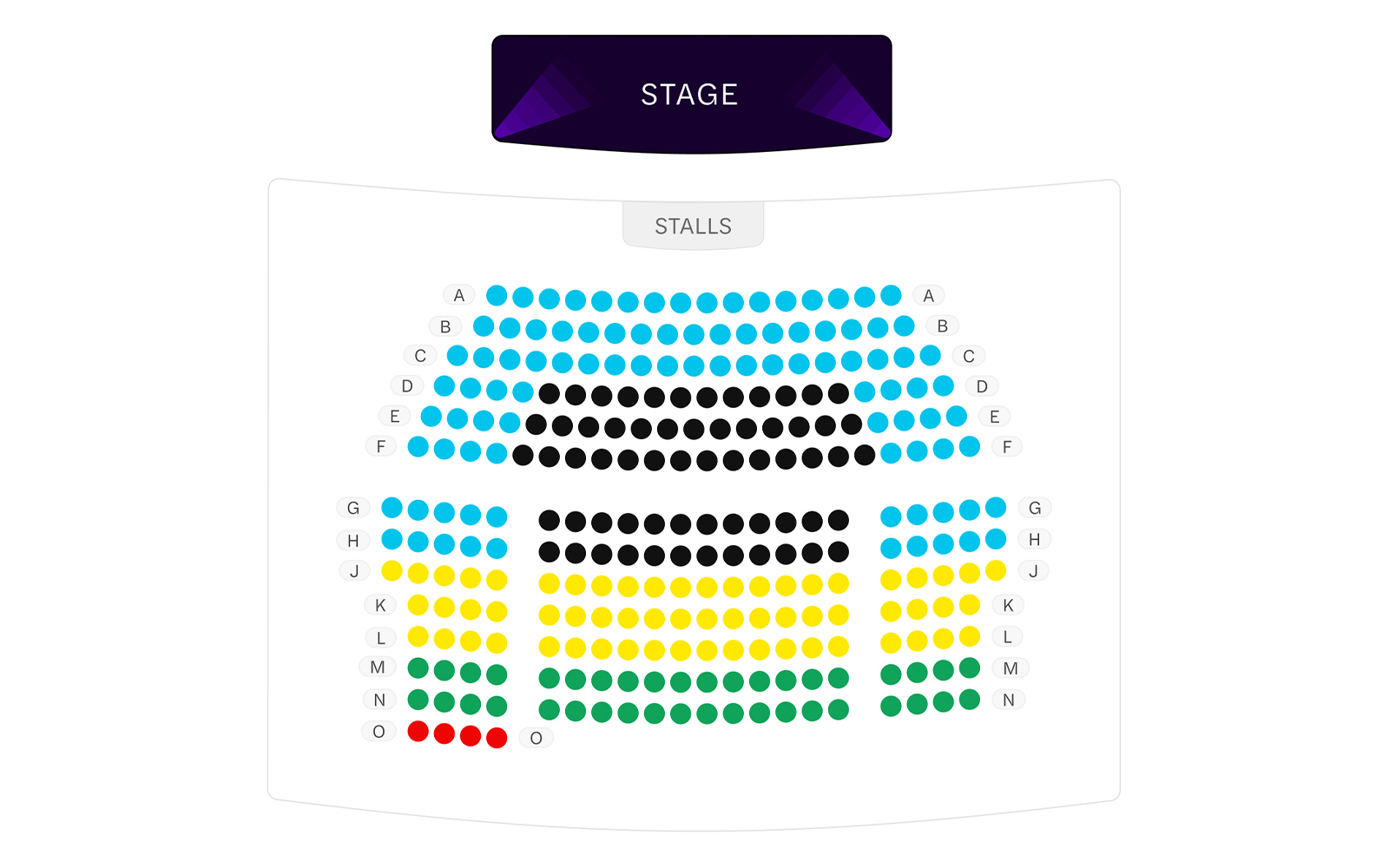 St. Martins Theatre Stalls