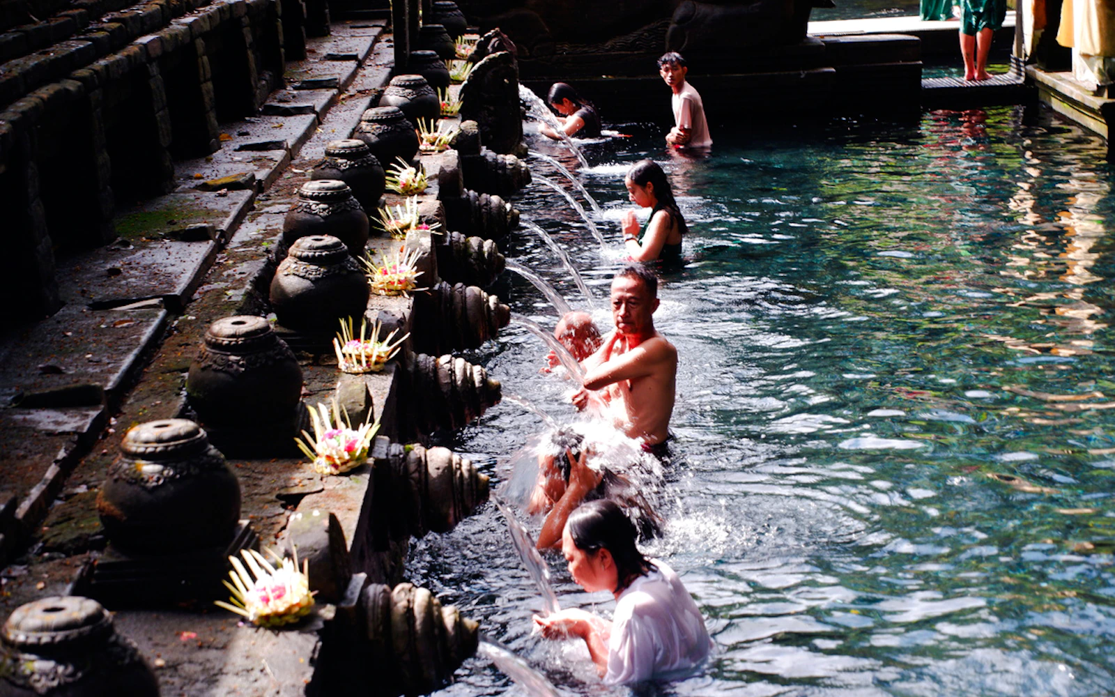 Ubud Private Tour: Tibumana and Kanto Lampo Waterfalls, Tirta Empul Water Temple, and Tegalalang Rice Terraces Image 7