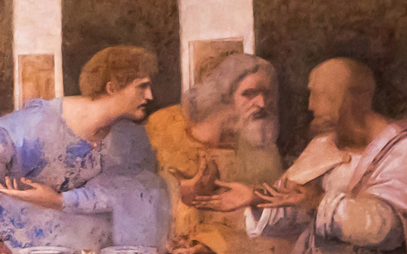 The Last Supper figures