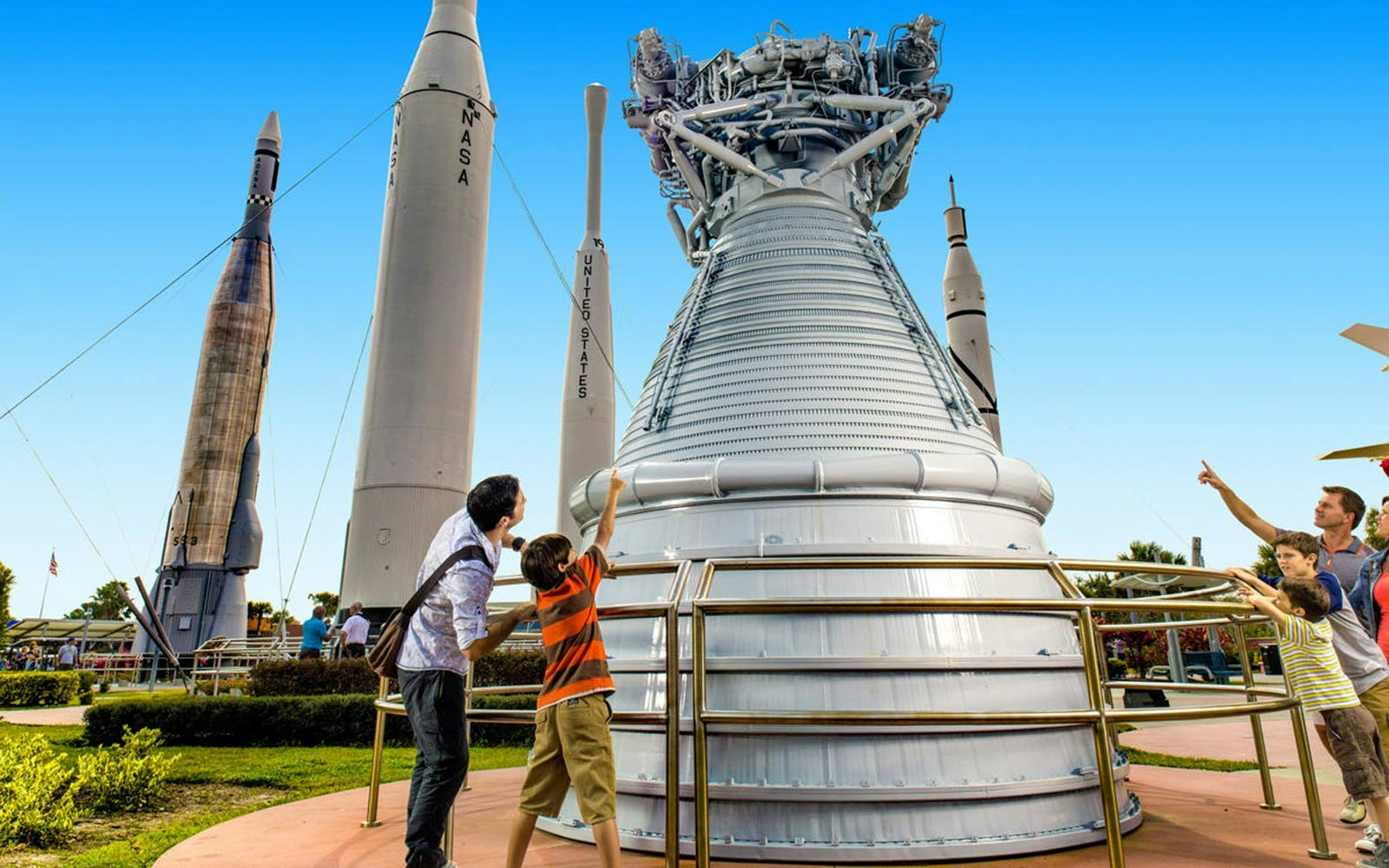 kennedy space center rocket garden