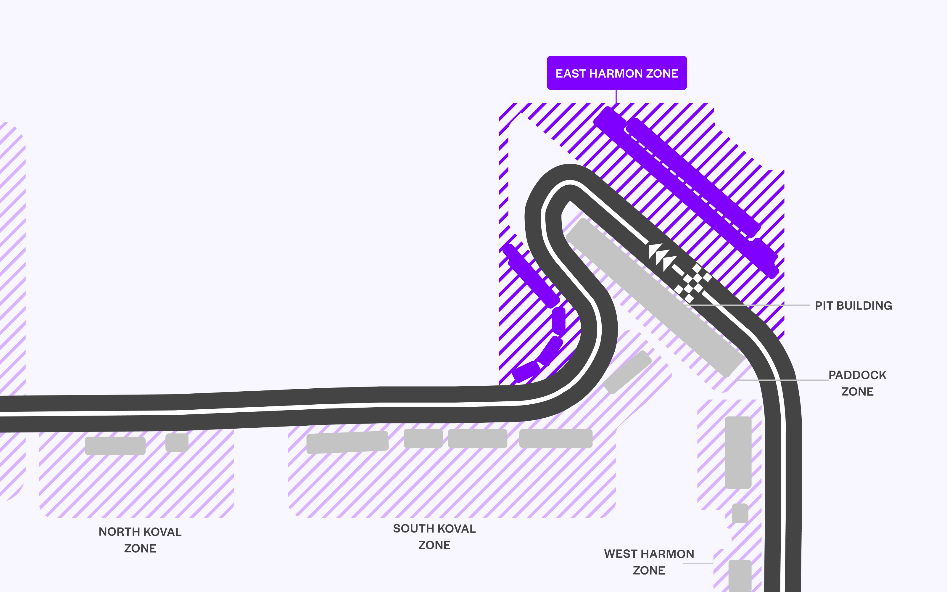 GP de F1 Las Vegas - Arquibancadas