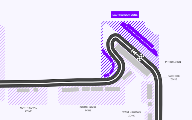 Bancadas da F1 Las Vegas