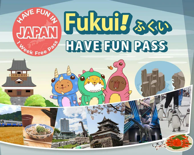 Have Fun in Fukui Pass: Choose from 3 facilities