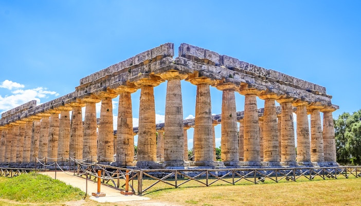 Explore Italy's famous archaeological sites - Paestum