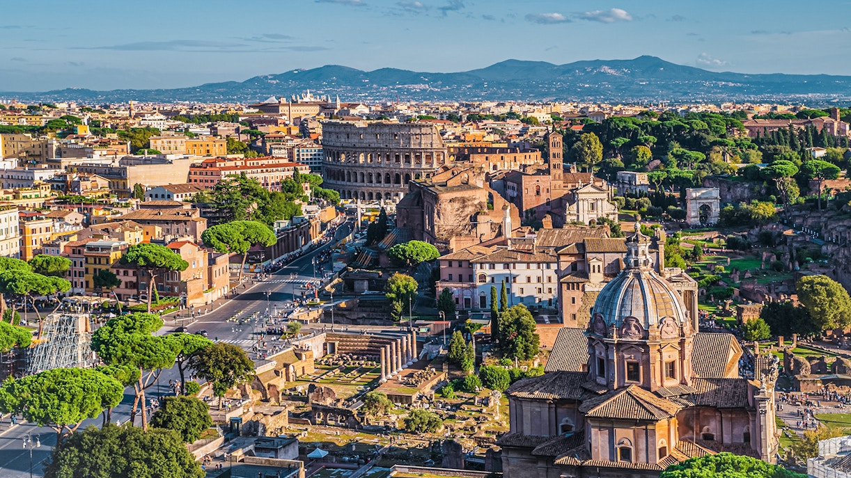 Rome - Italy train pass destinations