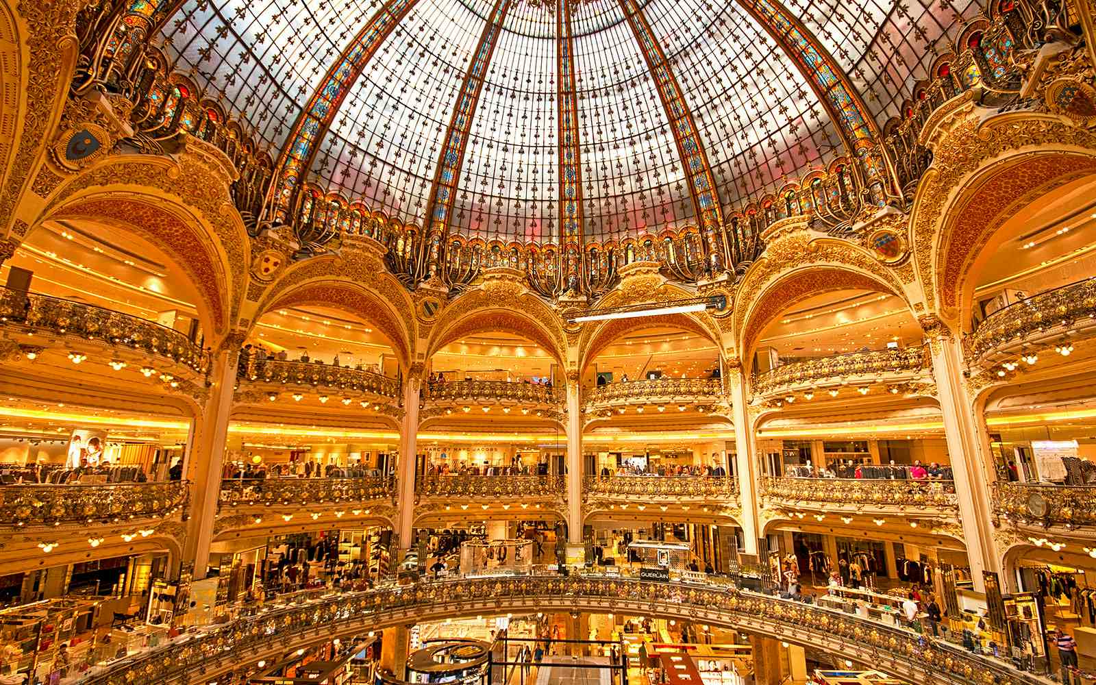 paris in summer galeries lafayette