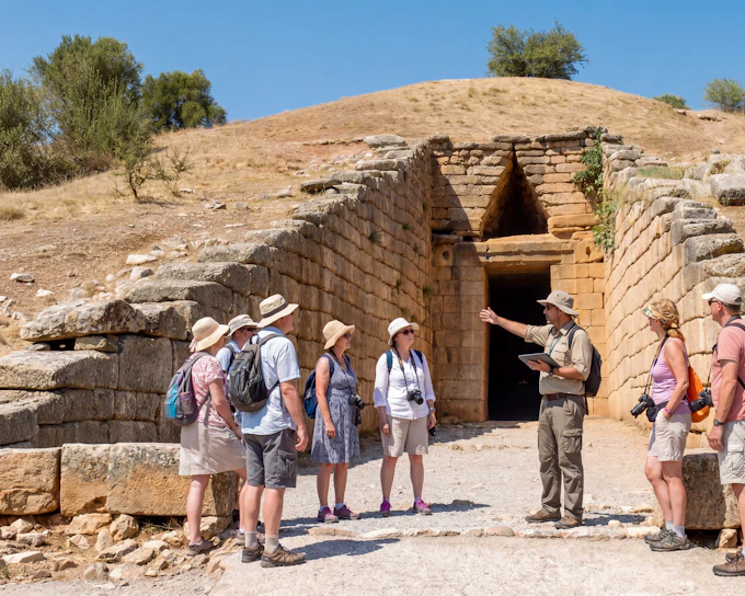 From Athens: Mycenae, Epidaurus, Nafplio & Corinth Canal Guided Day Trip