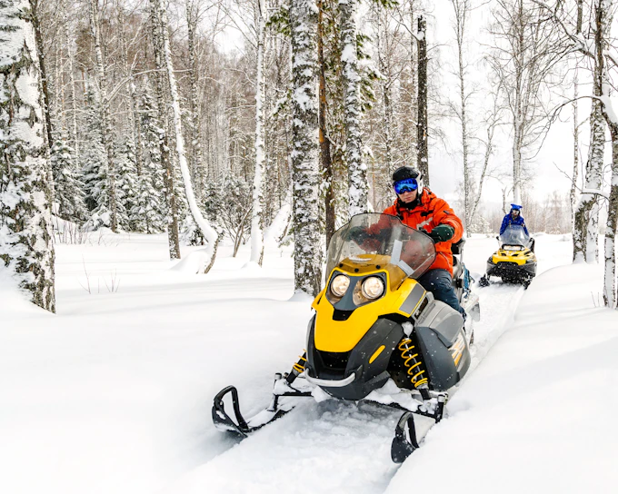 Rovaniemi: 3 hour Snowmobile Ride