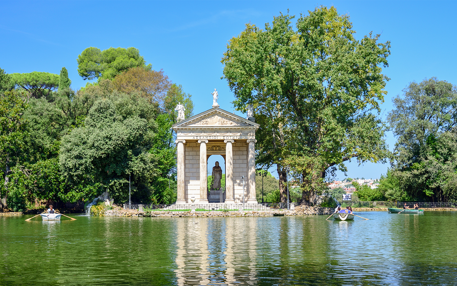 Garden of Villa Borghese