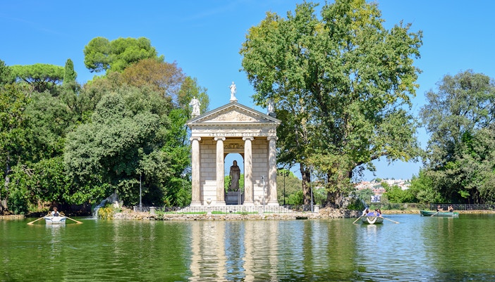 villa borghese gardens