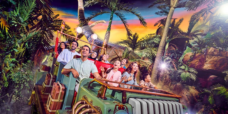 Dubai in April - IMG Worlds of Adventure