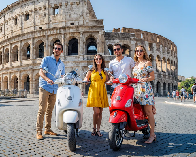 Vespa Tour in Rome