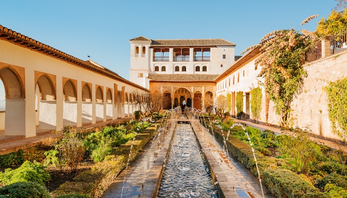Generalife Gardens In Alhambra