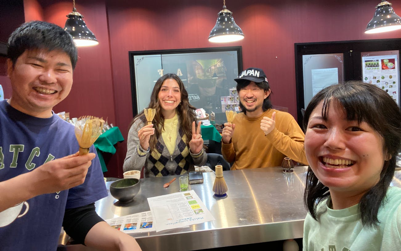 matcha making experience and matcha comparison in tokyo-2