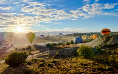 Cappadocia Ihlara Valley Sunrise Hot Air Balloon Flight with Hotel Transfers