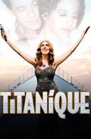 Titanique musical performance on stage with cast in New York City.