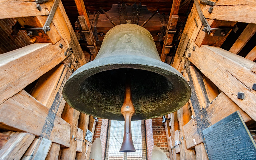 Royal Bell of Sigismund in Wawel Cathedral, Kraków, Poland.