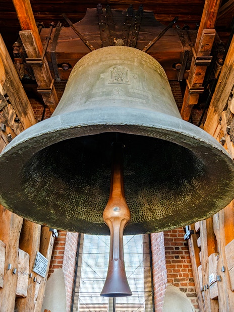 Royal Bell of Sigismund in Wawel Cathedral, Kraków, Poland.