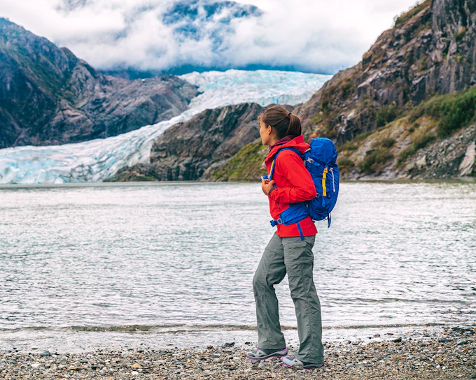 Juneau Whale Watching with Mendenhall Glacier Walking Tour