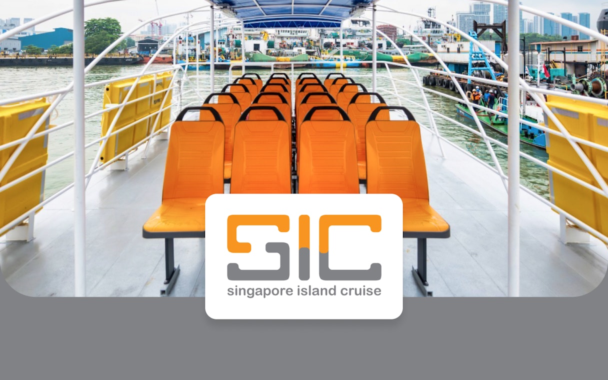 Ferry seats on Singapore Island Cruise to Kusu and St John's Islands.