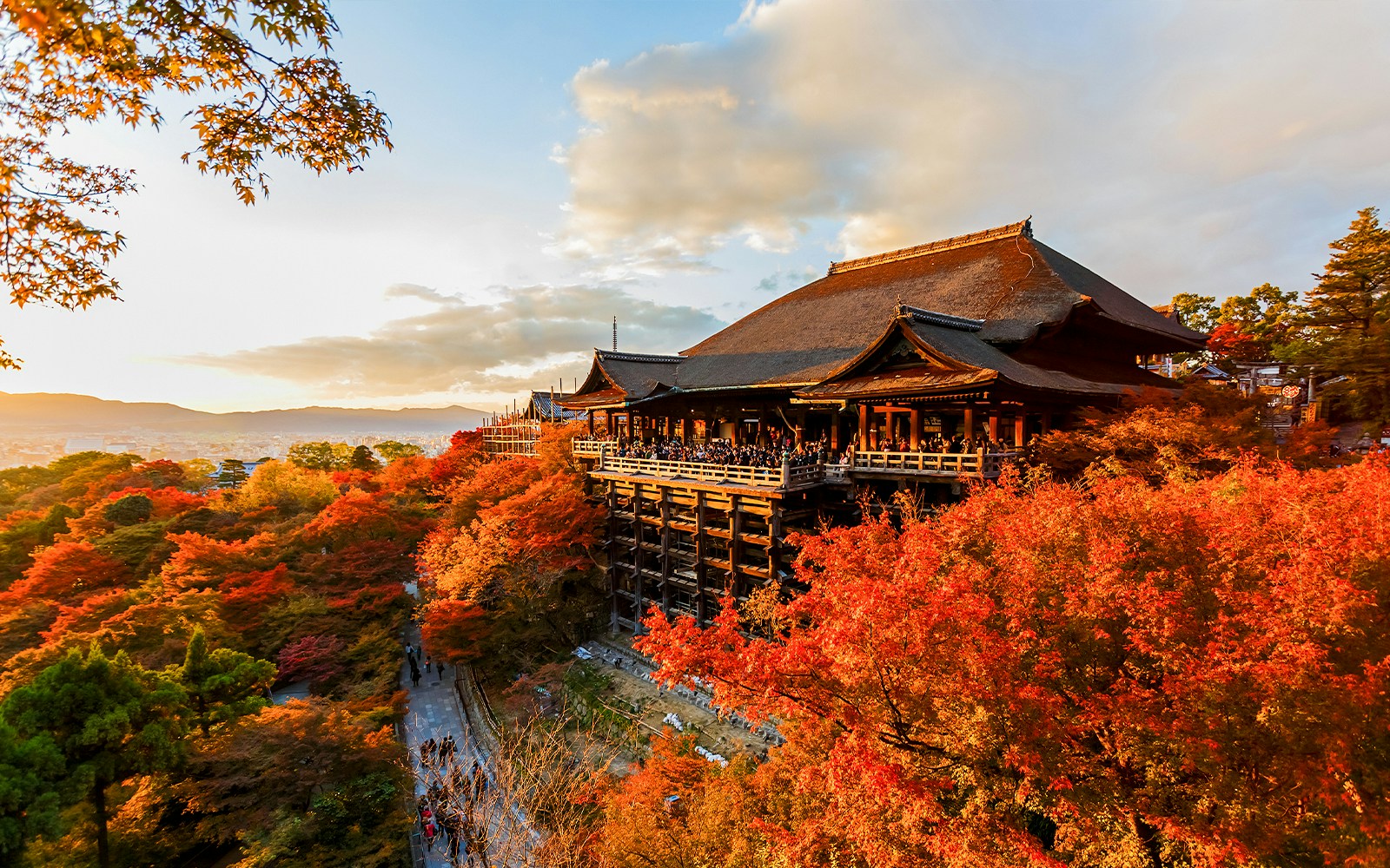 Kiyomizu-dera temple in Kyoto