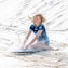 Sand tobogganing