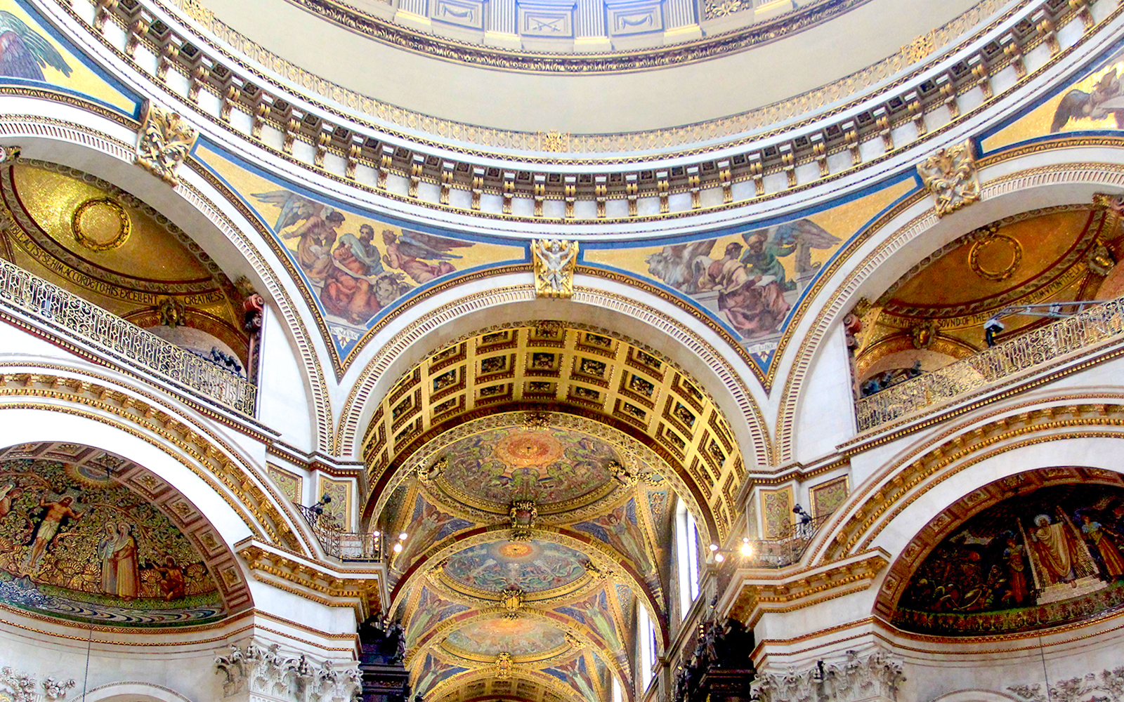 Inside St Paul's Cathedral