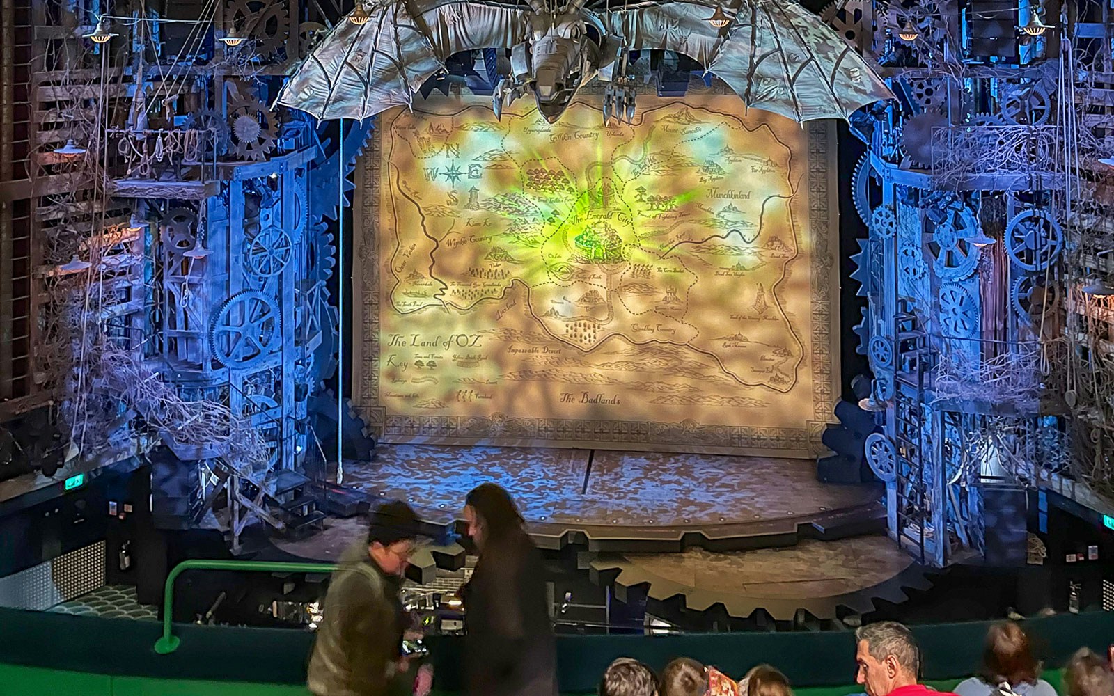 "Section: Circle
Seat: M 3
Date: Jan 11, 2024
Show: Wicked"