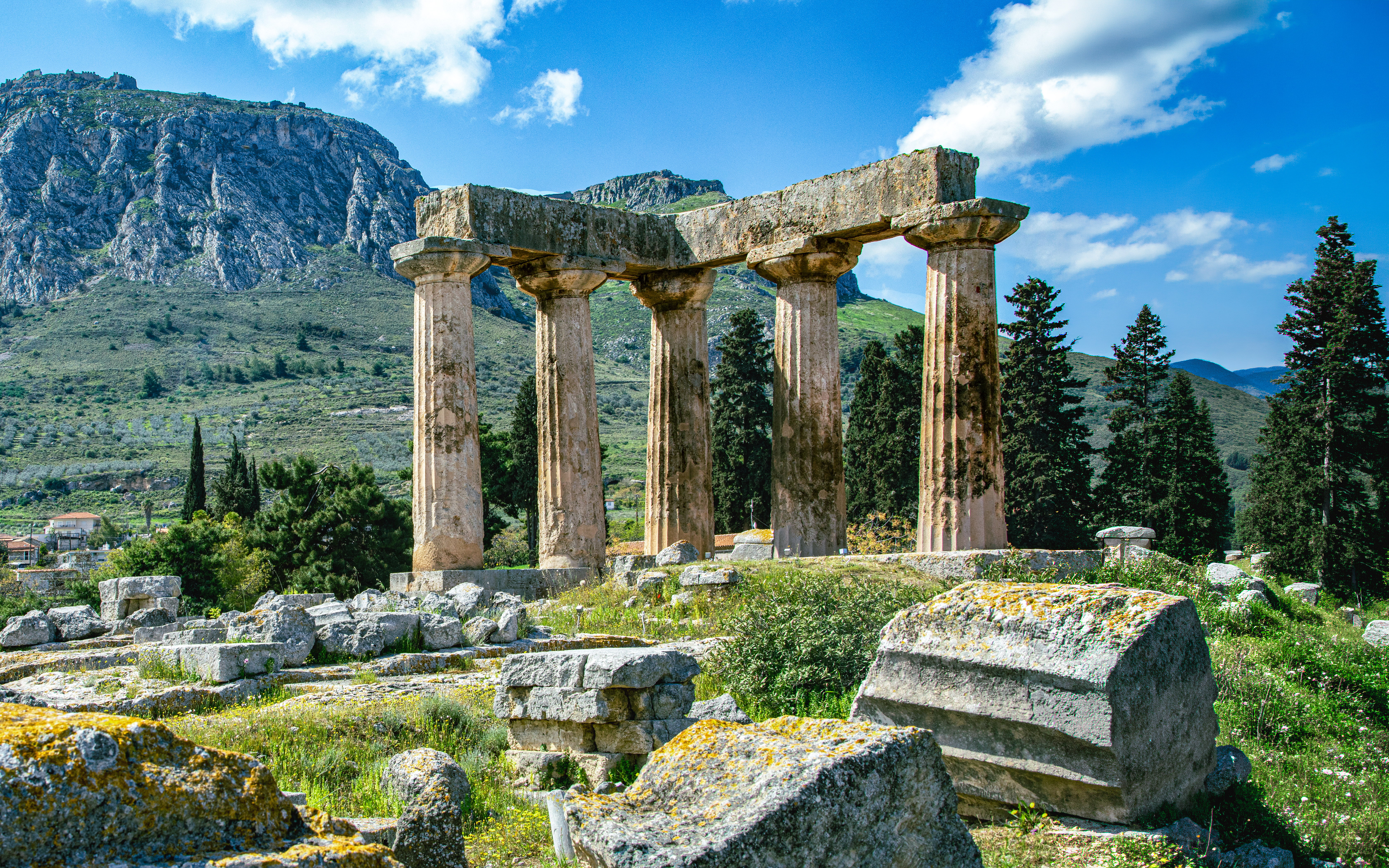ancient corinth, acrocorinthos & canal half day tour from athens-1