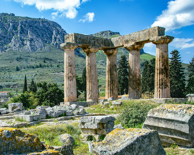 Ancient Corinth, Acrocorinthos & Canal Half Day Tour from Athens