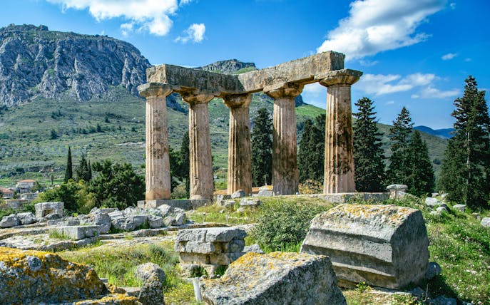 ancient corinth, acrocorinthos & canal half day tour from athens-1