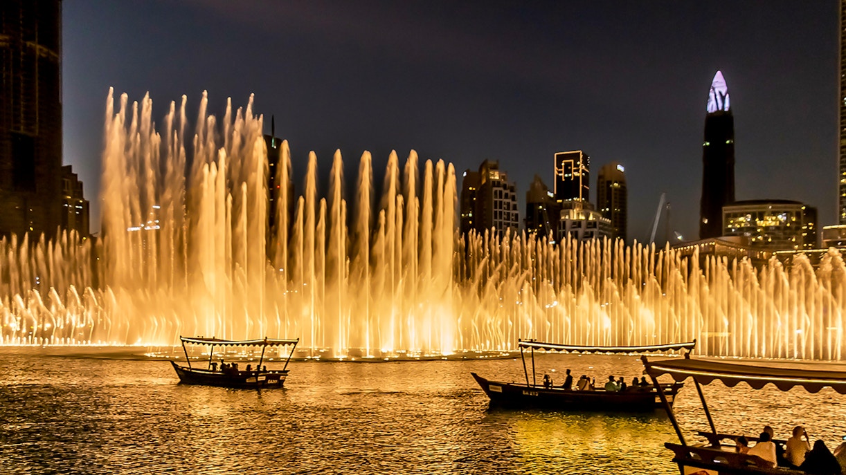 la fuente de dubái