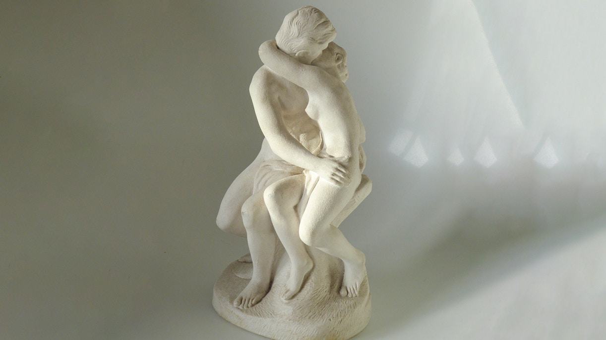 The Kiss by Auguste Rodin
