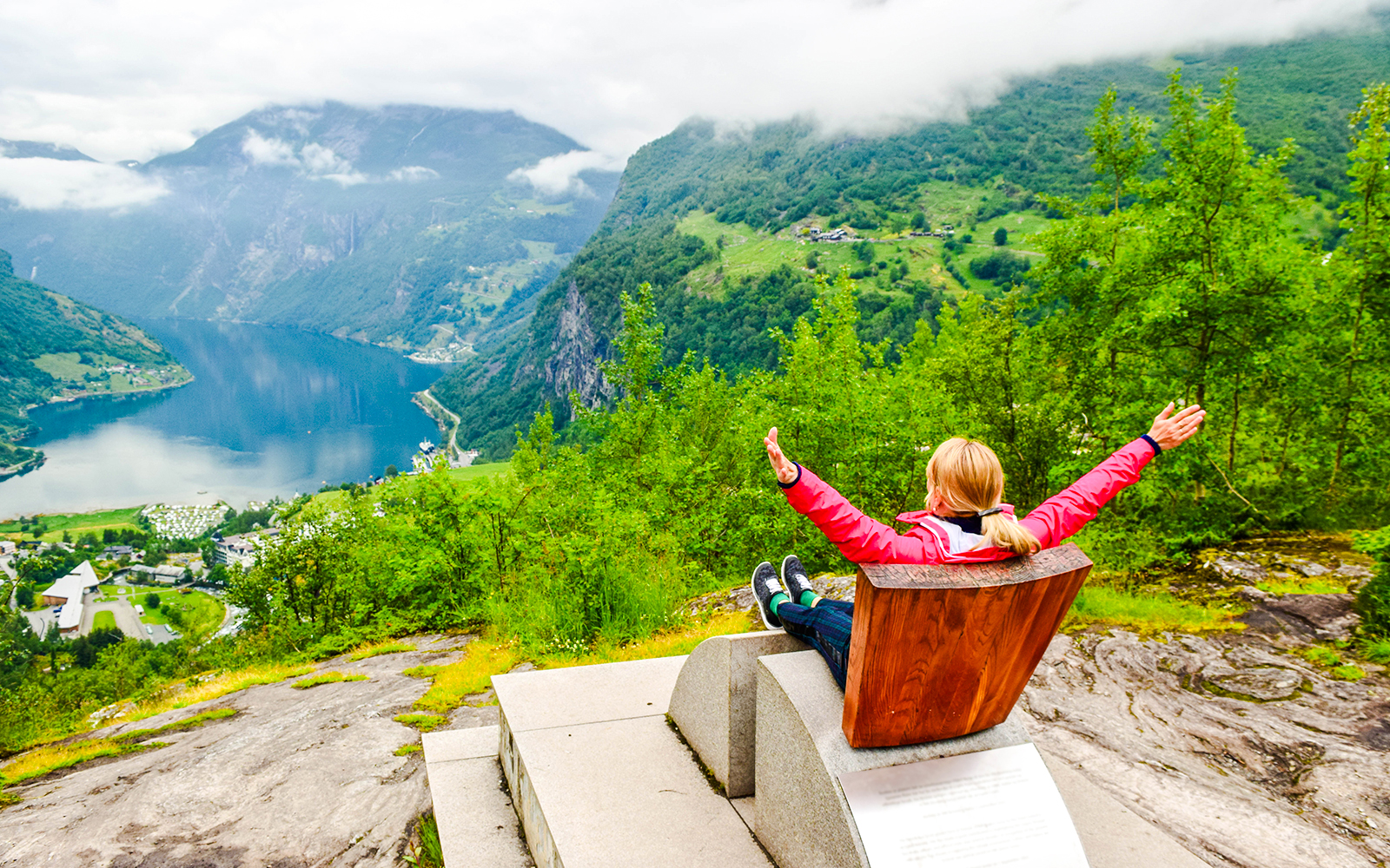 Flydalsjuvet Uitzichtspunt