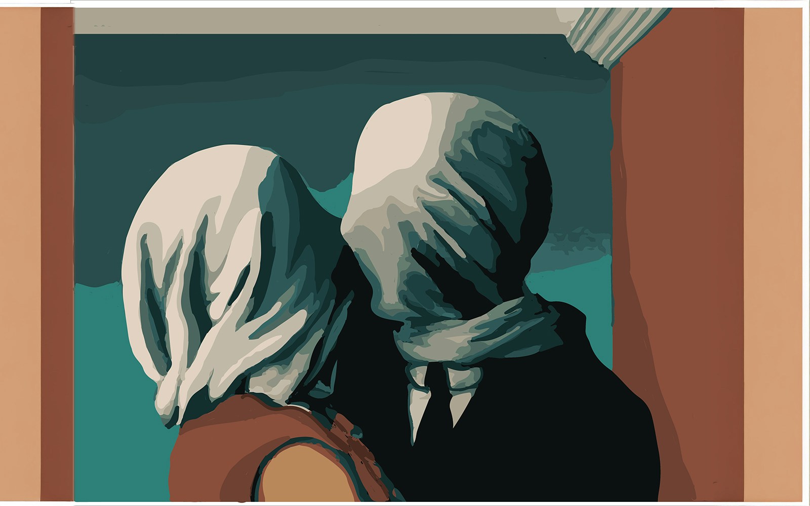 René Magritte, The Lovers