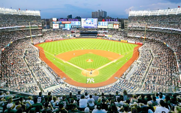 Yankee Stadium during New York Yankees vs Boston Red Sox game, June 10, 2023.